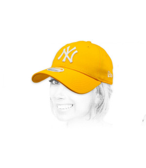 yellow women NY cap Wmns League Ess NY 9Forty gold